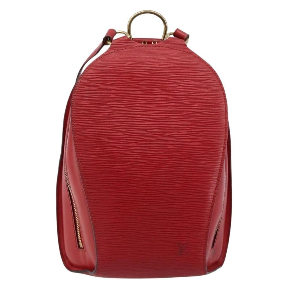 Louis Vuitton Epi Mabillon Backpack Red